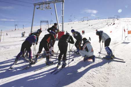 Migliorare la tecnica dello sci d'estate